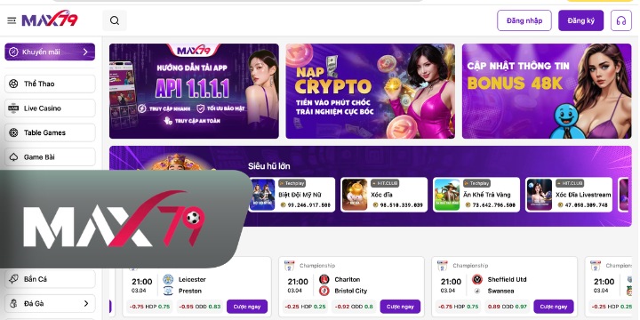 Max79 – Lựa chọn giải trí đa năng cho người chơi hiện đại
