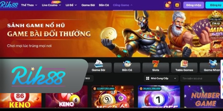 Rik88 - Đánh giá sân chơi cá cược uy tín, chất lượng hàng đầu
