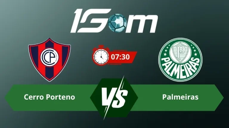 Soi kèo Cerro Porteno vs Palmeiras 07h30 ngày 30/04/2026 – Copa Libertadores