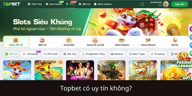 Đánh giá chi tiết các sản phẩm tại Topbet