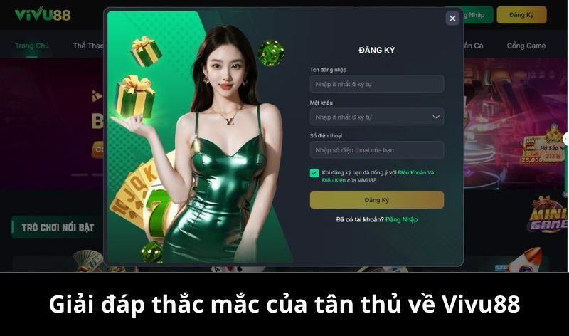Giải đáp thắc mắc của tân thủ về Vivu88