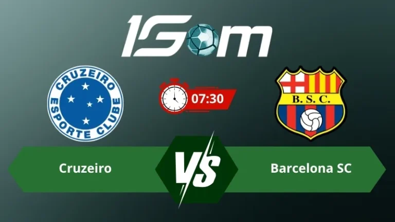 Soi kèo Cruzeiro vs Barcelona SC 07h30 ngày 29/05/2026 – Copa Libertadores