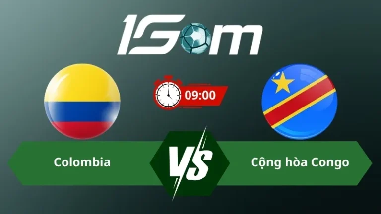 Soi kèo Colombia vs Cộng hòa Dân chủ Congo 09h00 ngày 24/06/2026 – World Cup 2026