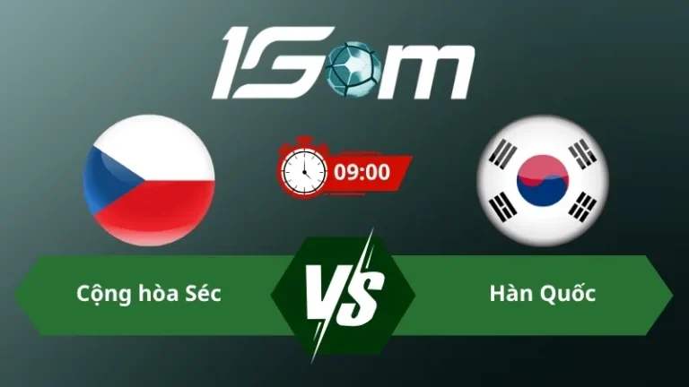 Soi kèo Cộng hòa Séc vs Hàn Quốc 09h00 ngày 12/06/2026 – World Cup 2026
