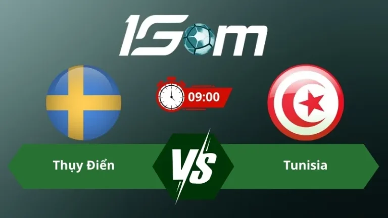 Soi kèo Thụy Điển vs Tunisia 09h00 ngày 15/06/2026 – World Cup 2026