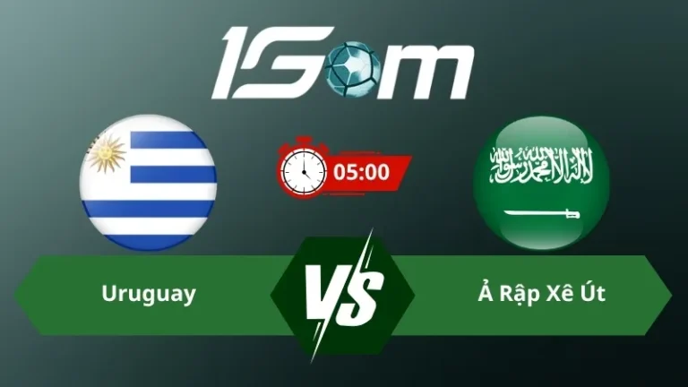 Soi kèo Uruguay vs Ả Rập Xê Út 05h00 ngày 16/06/2026 – World Cup 2026