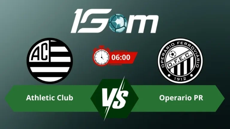 Soi kèo Athletic Club vs Operario PR 06h00 ngày 08/07/2026 – Serie B Brazil