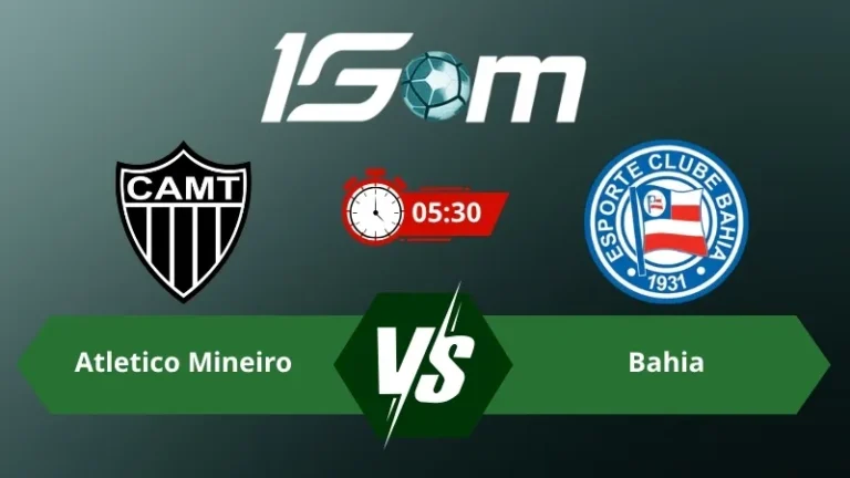 Soi kèo Atletico Mineiro vs Bahia 05h30 ngày 22/07/2026 – VĐQG Brazil
