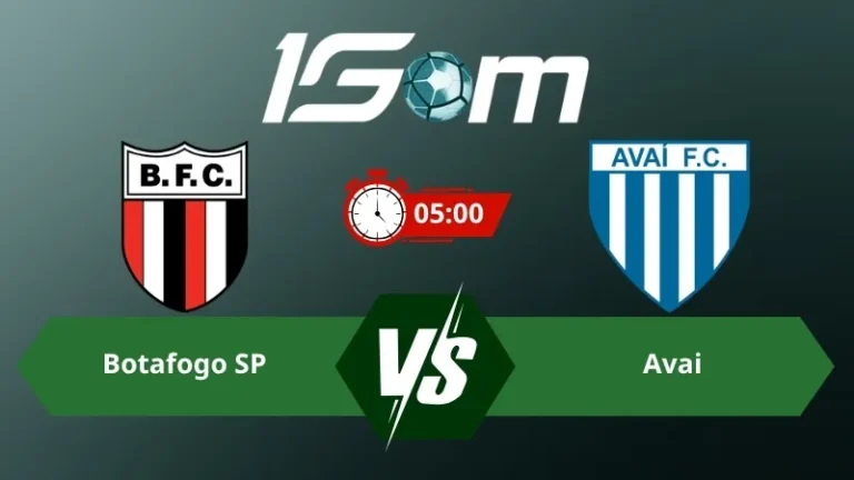 Soi kèo Botafogo SP vs Avai 05h00 ngày 07/07/2026 – Serie B Brazil