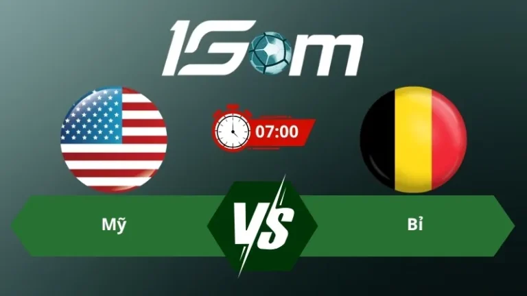 Soi kèo Mỹ vs Bỉ 07h00 ngày 07/07/2026 – World Cup 2026