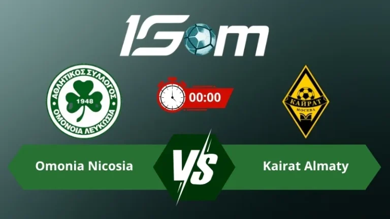 Soi kèo Omonia Nicosia vs Kairat Almaty 00h00 ngày 23/07/2026 – Vòng Loại Champions League