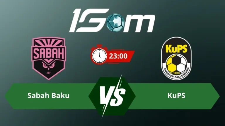 Soi kèo Sabah Baku vs KuPS 23h00 ngày 21/07/2026 – Vòng Loại Champions League
