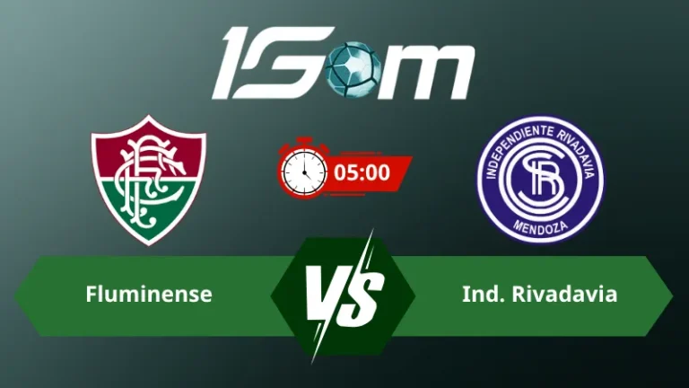 Soi kèo Fluminense vs Ind. Rivadavia 05h00 ngày 12/08/2026 – Copa Libertadores