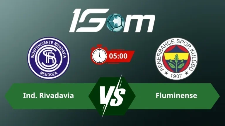 Soi kèo Ind. Rivadavia vs Fluminense 05h00 ngày 19/08/2026 – Copa Libertadores