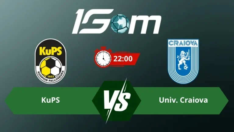 Soi kèo KuPS vs Univ. Craiova 22h00 ngày 06/08/2026 – Vòng loại Europa League