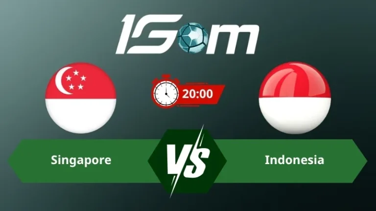 Soi kèo Singapore vs Indonesia 20h00 ngày 07/08/2026 – ASEAN Championship