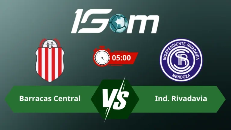 Soi kèo Barracas Central vs Ind. Rivadavia 05h00 ngày 22/09/2026 – VĐQG Argentina
