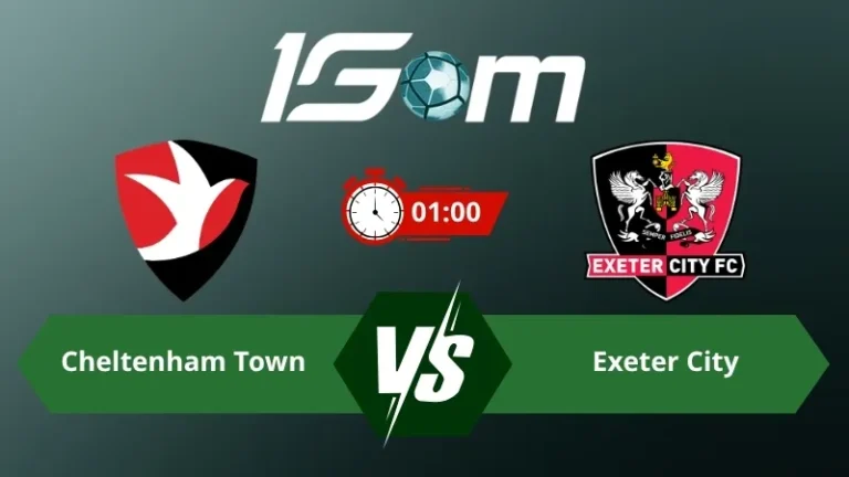 Soi kèo Cheltenham Town vs Exeter City 01h00 ngày 23/09/2026 – EFL Trophy Anh