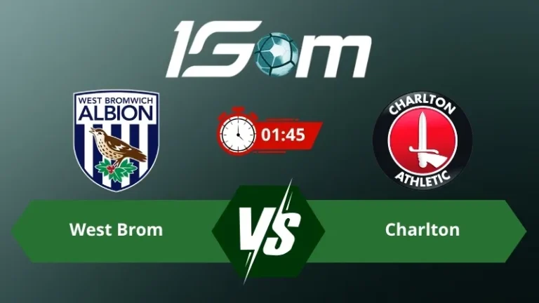 Soi kèo West Brom vs Charlton 01h45 ngày 03/09/2026 – Championship